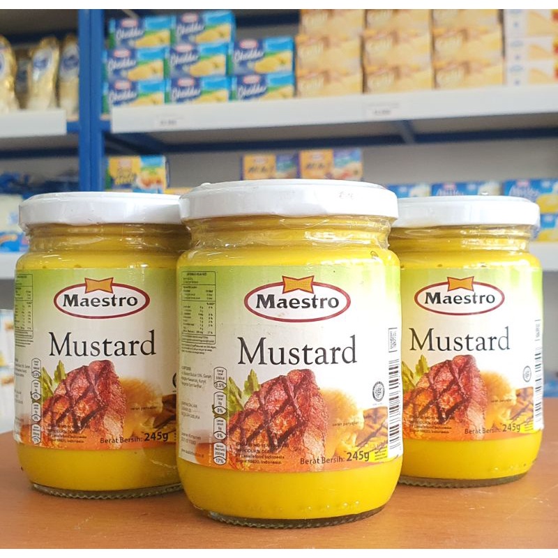 Maestro Mustard 245Gr / Mustard Maestro Sauce 245Gr (Expired Juli 2023) Shopee Philippines