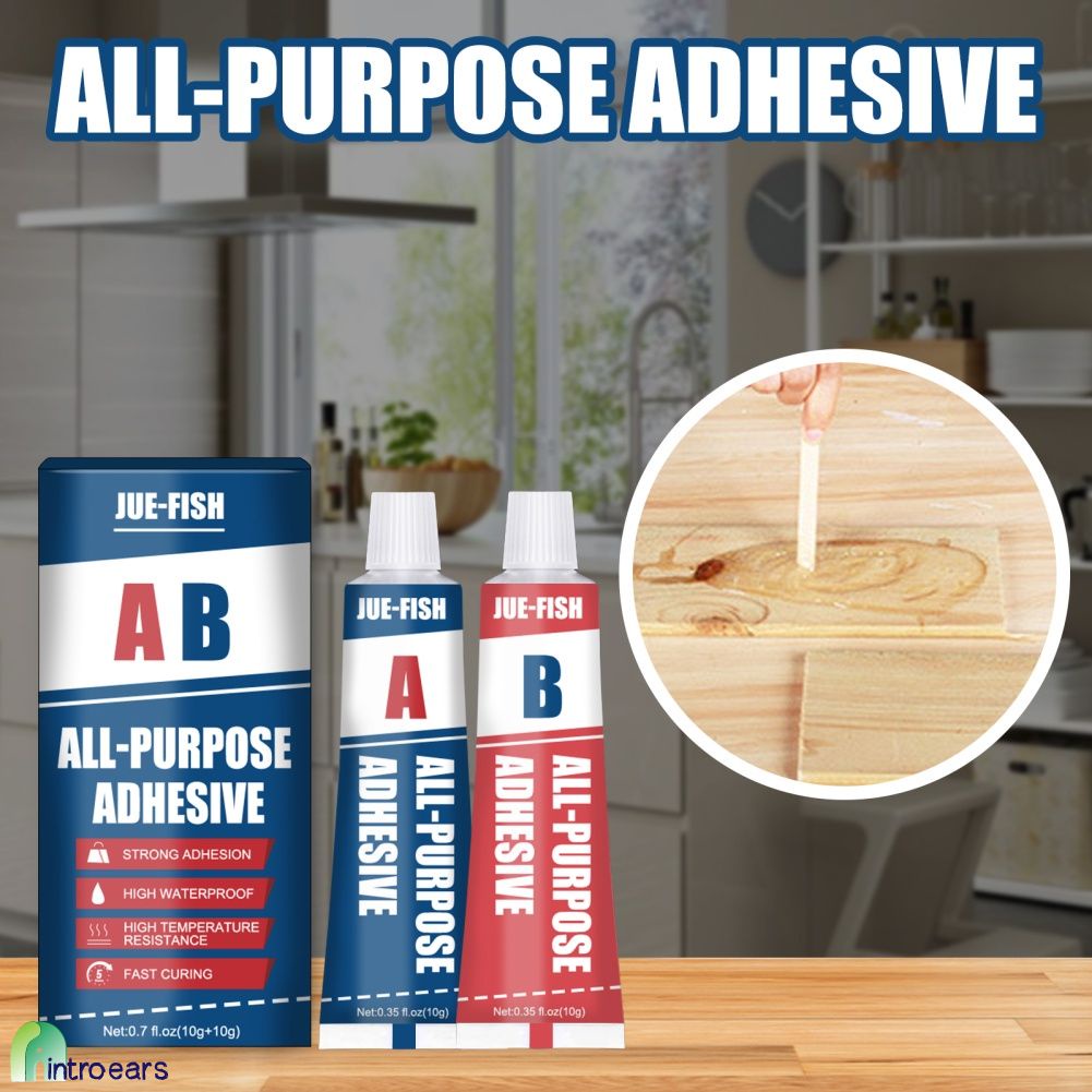 ALLPURPOSE ADHESIVE Strong AB Glue Wood Ceramic Repair Glue Strong