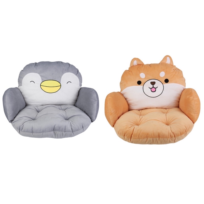 Semi Enclosed One Seat Cushion by Miniso (shiba inu penguin) Shopee