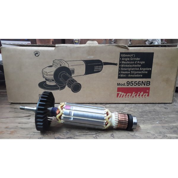 ORIGINAL Armature Assembly for Makita 9556NB / 9556HN / 9557NB / 9558NB