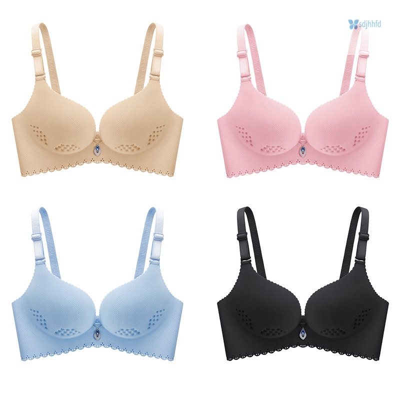 wireless underwire bra