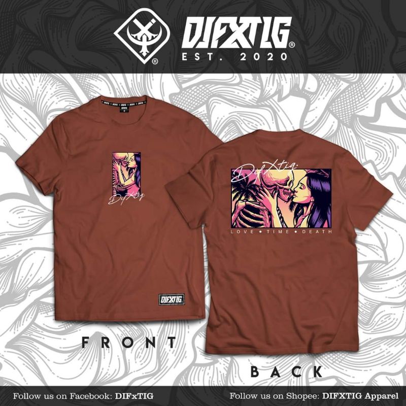 DIFXTIG® CLOTHING - ”LTD”  | Unisex | Men | Women (NOT OVERSIZED) color - Terracotta #9