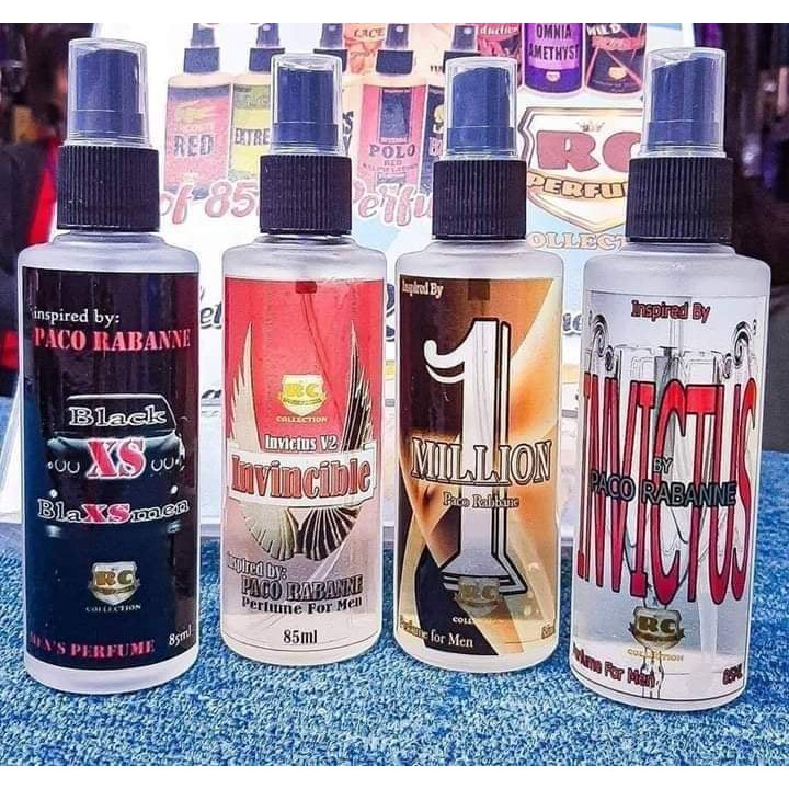85ml Rc Perfume Collections Paco Rabanne Inspired Perfume for Men and Women  25% Oil Base | Shopee Philippines