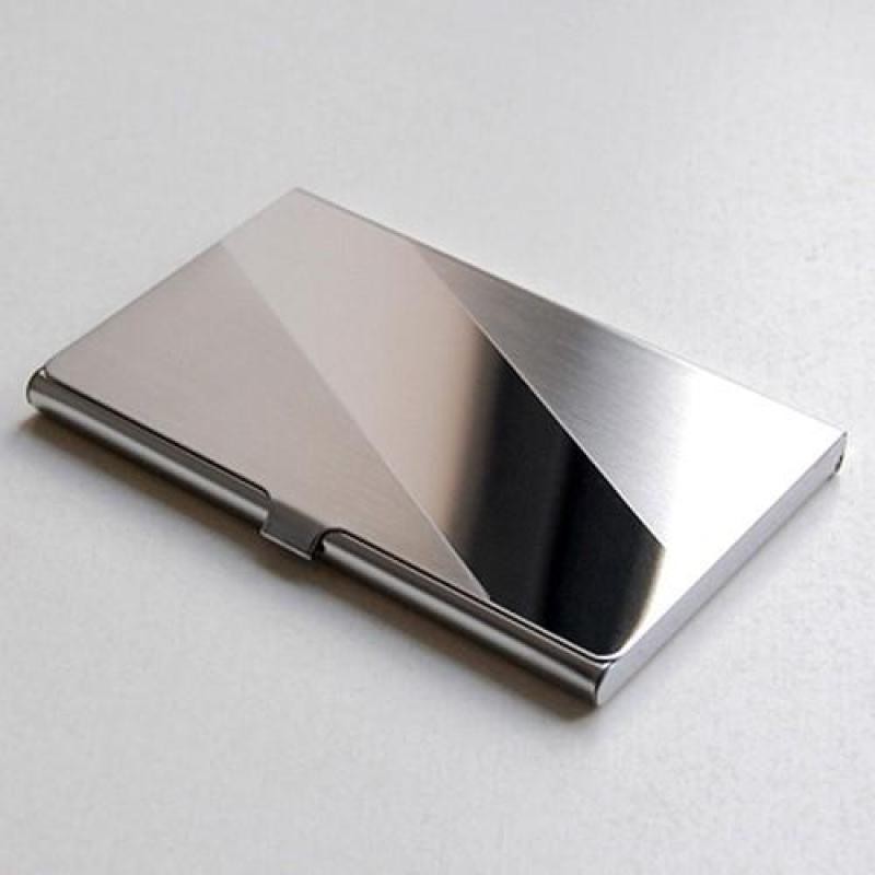 steel card case