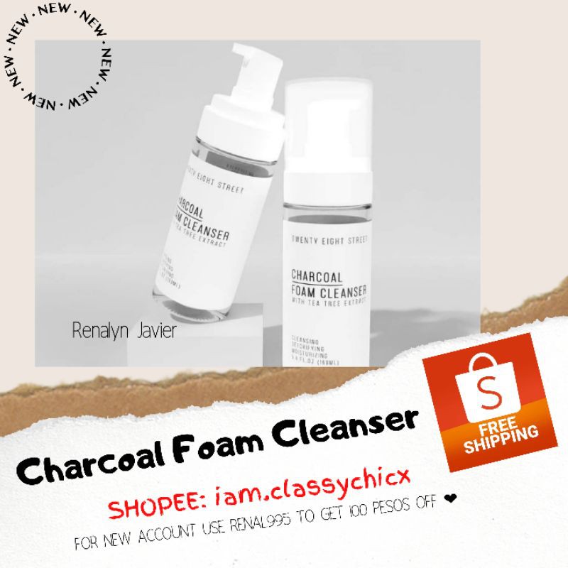 charcoal face toner
