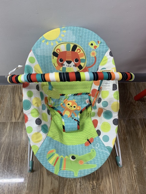 bright starts kaleidoscope safari vibrating bouncer