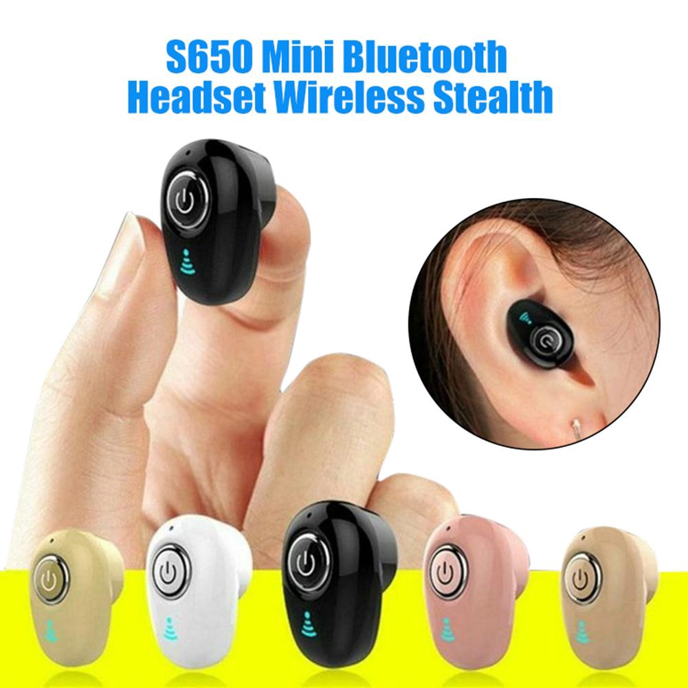 Mini Wireless Bluetooth 4.1 Stereo InEar Headset Earbud Shopee