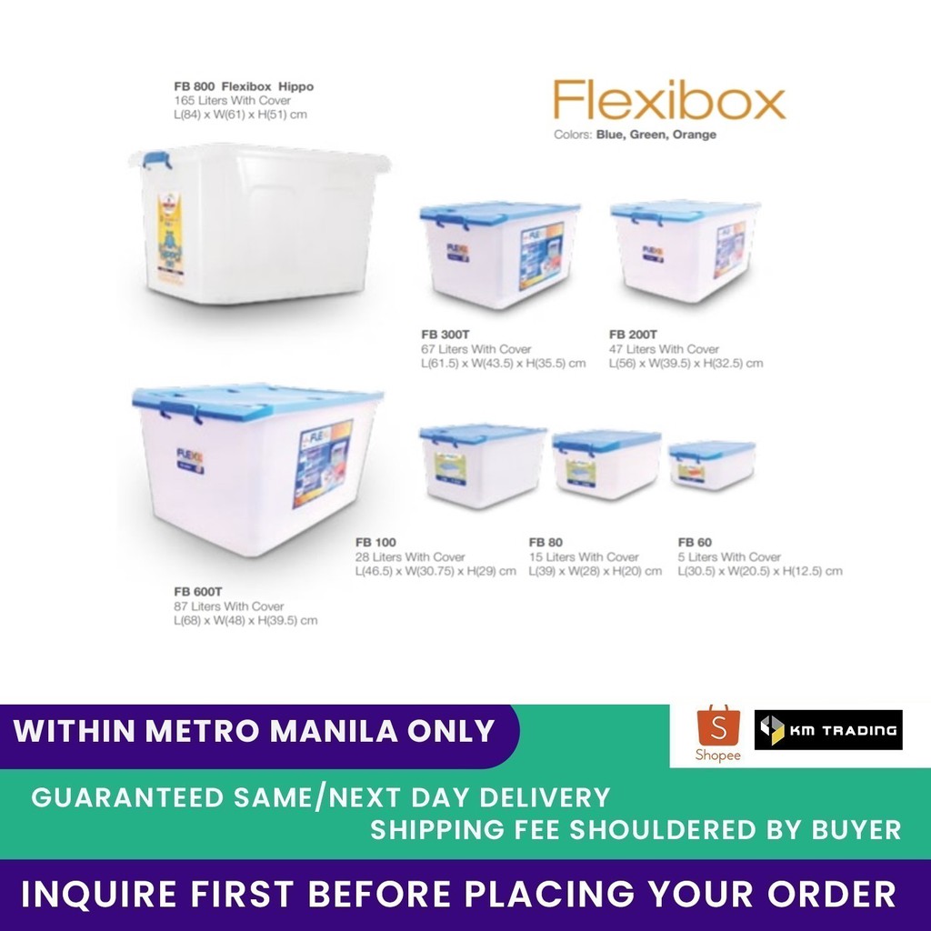 Orocan / Storage Box / Organizer / Flexi Box (Metro Manila only SF C/O