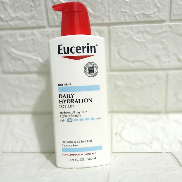 Eucerin Daily Hydration Lotion 500mL Shopee Philippines