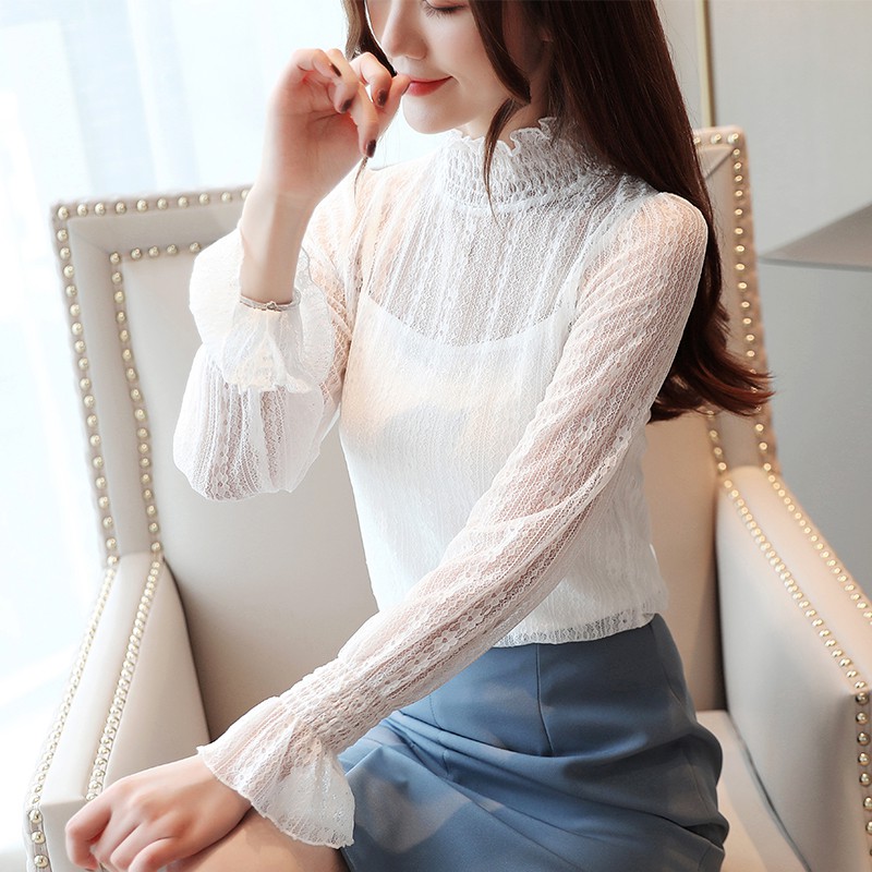 cute white turtleneck