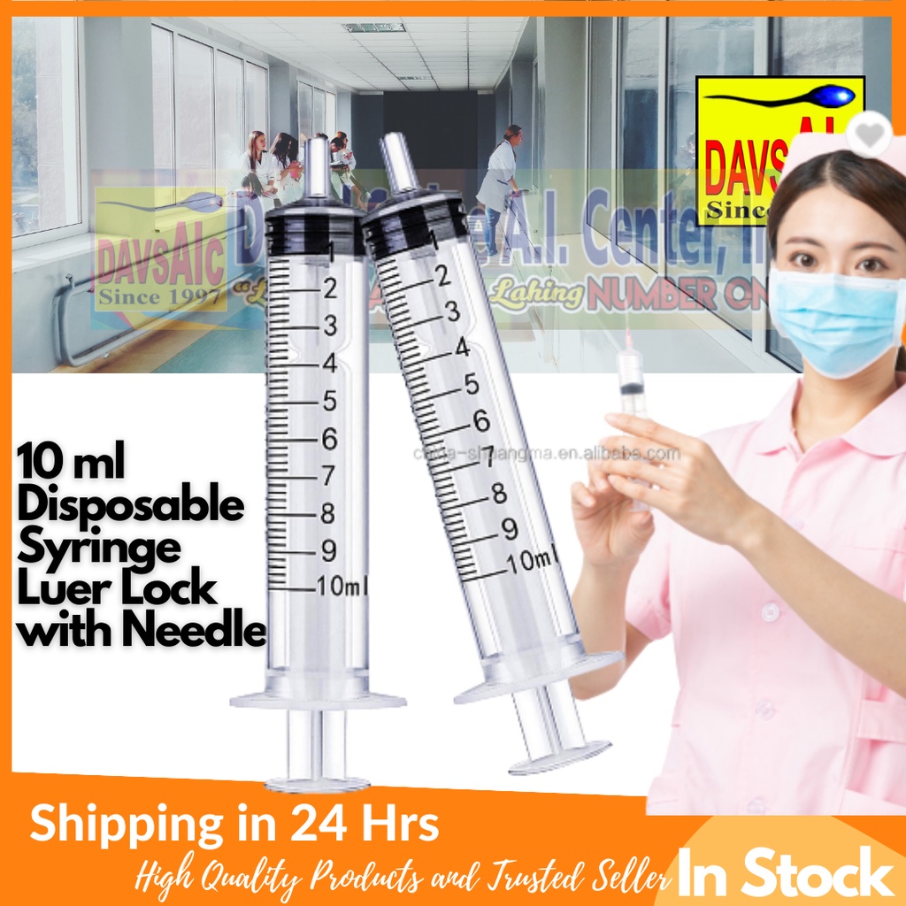 10 ml sterile syringe with needle 10 ml Disposable Hiringgilya with  Luer Lock Needle high quality #6