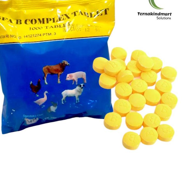 (NEW Variant!!!) / Vitamin B Complex Usfa 1000 Tablet Chicken Rabbit