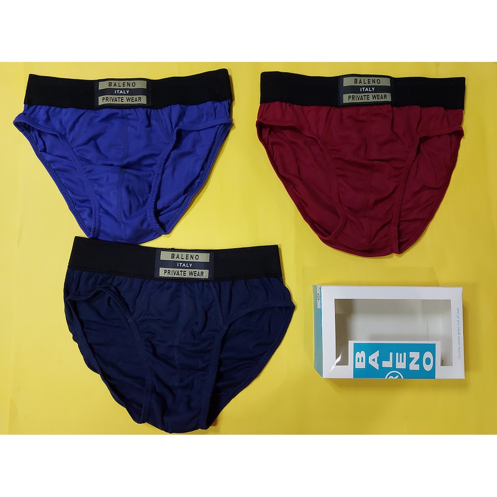 3pcs Bikini Brief Baleno Colored 65-12