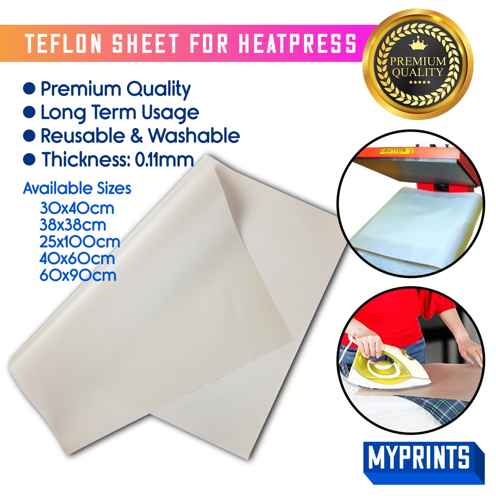 Teflon Sheet For Heat Press Transfer, Reusable No Sticker Paper tk.gov.ba