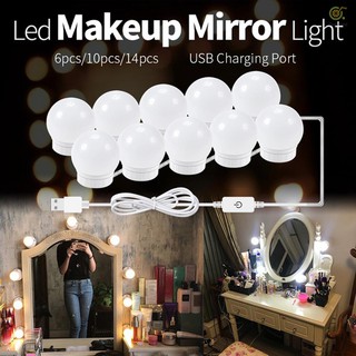 dressing room mirror with light bulbs