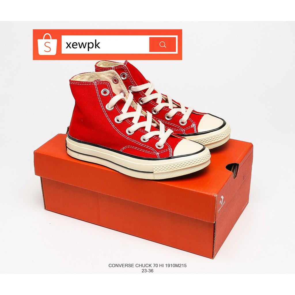 Original Converse Chuck High Cut Red Casual Sneakers Shoes For Kids | Shopee Philippines