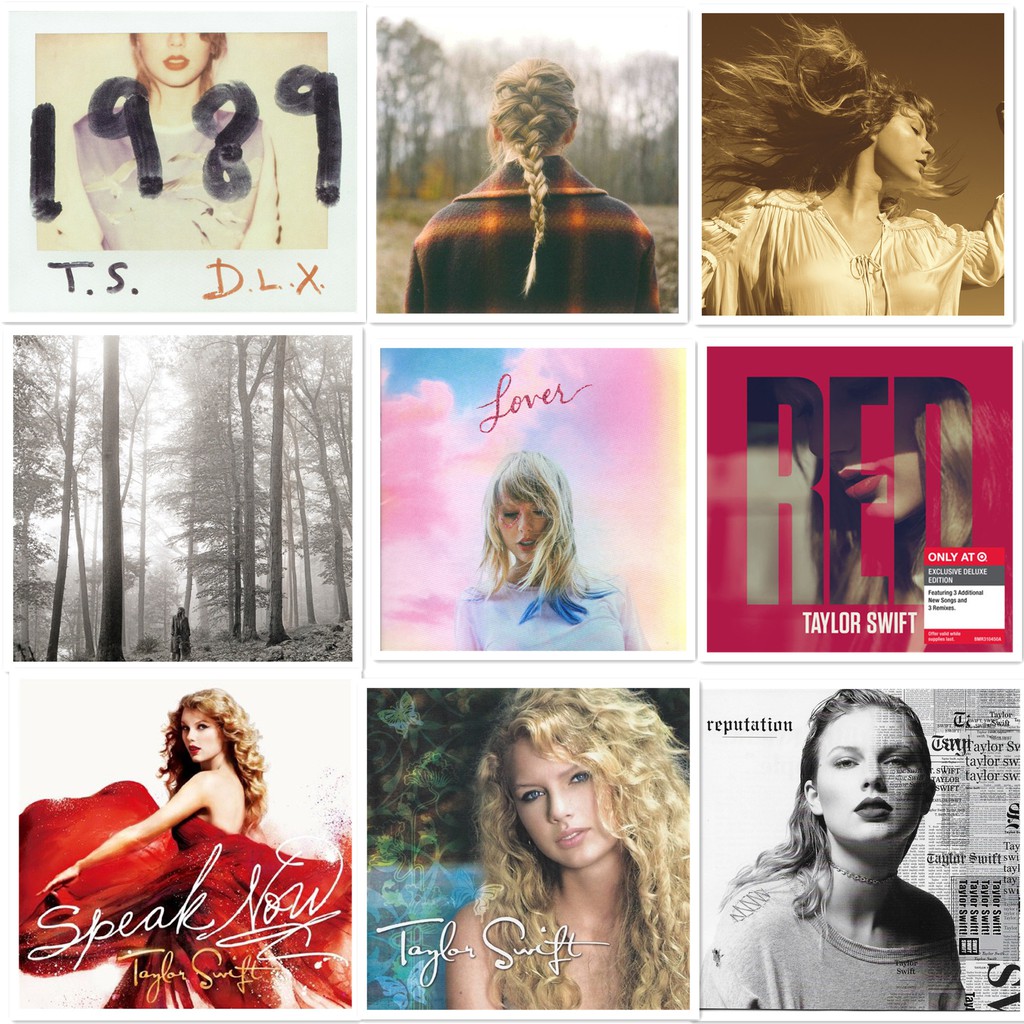 Brand New Taylor Swift Music CD Album Variety of options 1989 Evermore ...