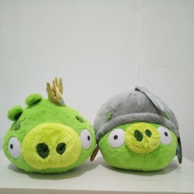 angry birds helmet pig plush