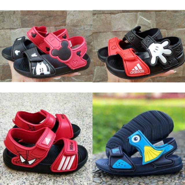 adidas boys flip flops