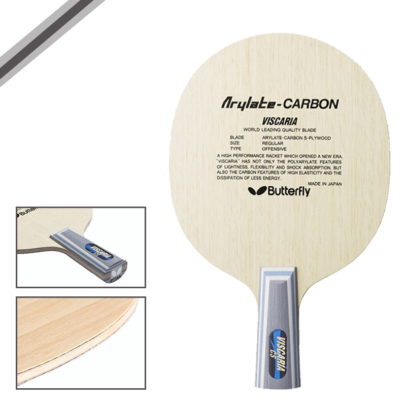 Butterfly Viscaria FL Blade Table Tennis Ping Pong Racket,Paddle Made in Japan 