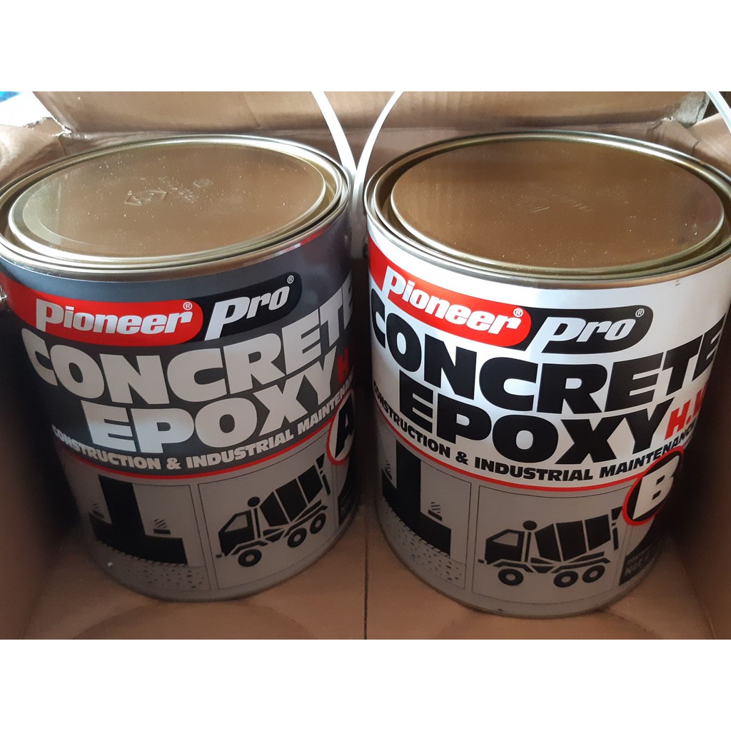 Pioneer Pro Concrete Epoxy A&B High / Low Viscosity Set 4 Liter (Gallon Set) Shopee Philippines