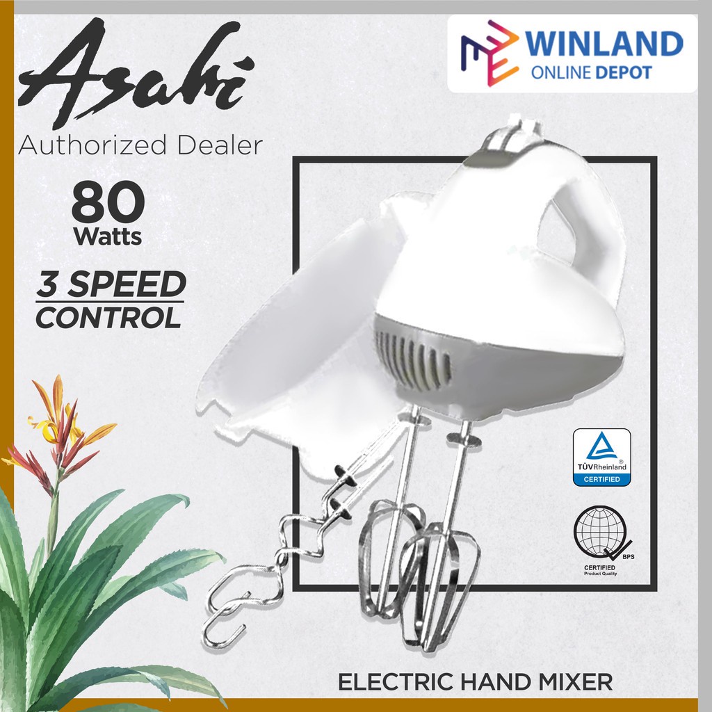 ASAHI by Winland Electric Hand Mixer MX 031 Shopee Philippines