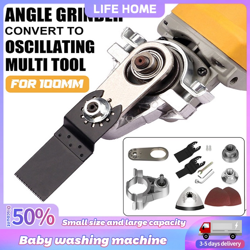Cordless Oscillating Multi Tool Angle Grinder conversion Tool head for 100mmAngle grinder