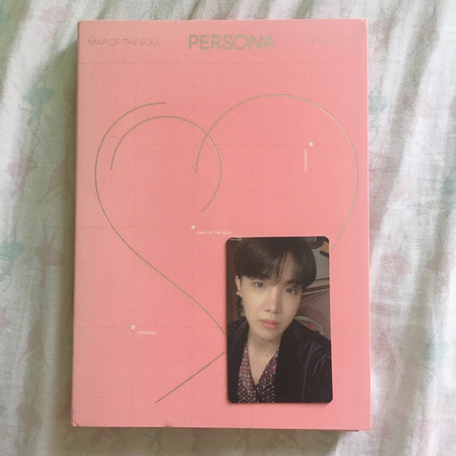 Bts Map Of The Soul Persona Version 2 With Inclusions Jhope Photocard Shopee Philippines