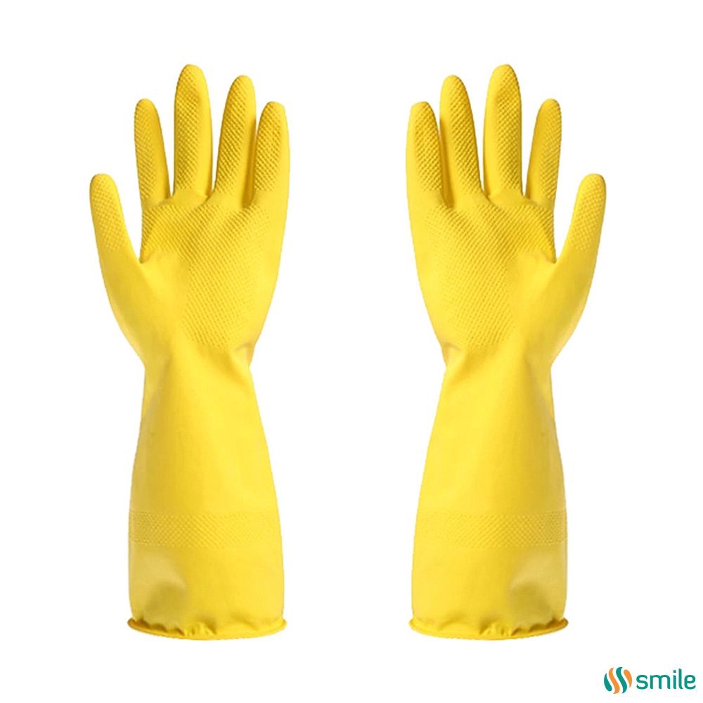 long dishwashing gloves