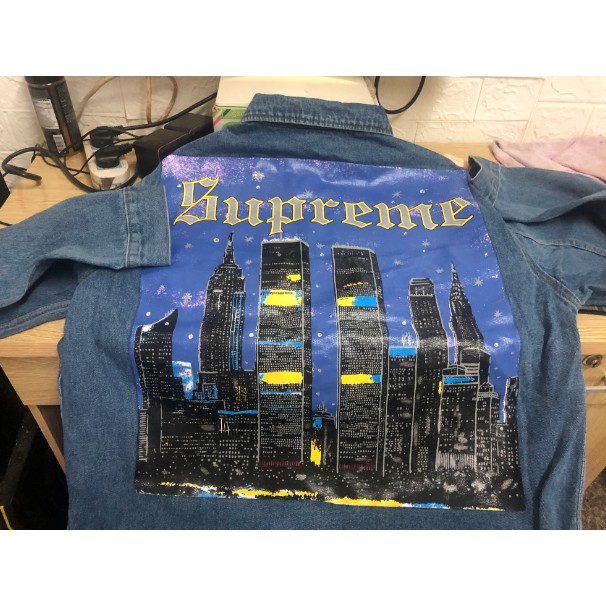 supreme denim jacket