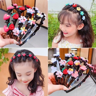 hope.ph Cute Flower Hair Band For Girls Child Hair Clip Handmade Hairbands Headband Birthday Gifts
