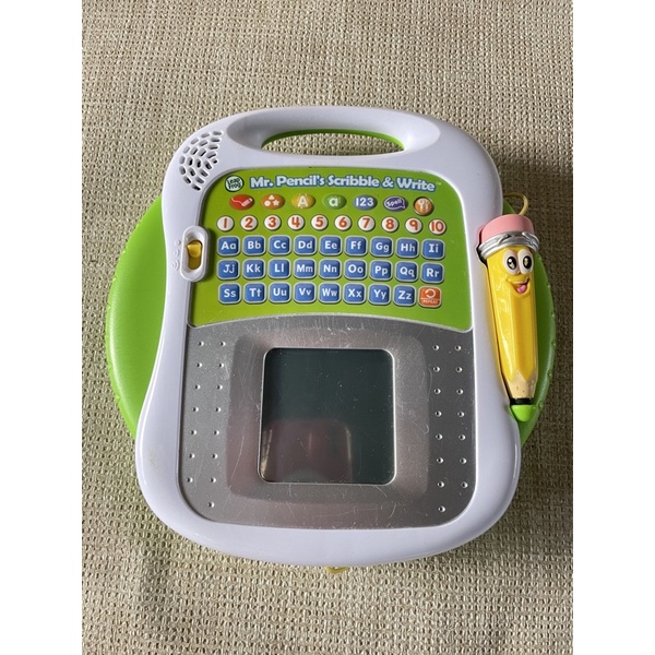 Leapfrog Mr. Pencil Scribble & Write Educational Tablet | Shopee ...