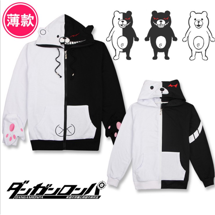 danganronpa monokuma hoodie