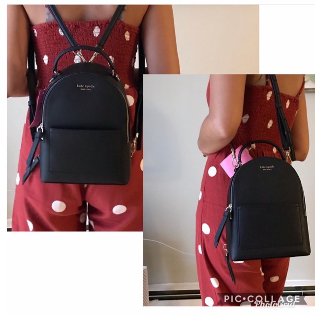 Kate Spade Cameron Mini Convertible Backpack | Shopee Philippines