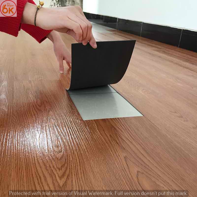Ok 2mm Thick 91x15cm Vinyl Floor, Does Anything Go Under Linoleum Flooring In Philippines