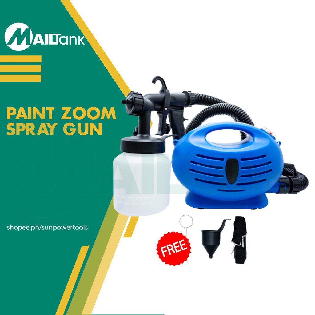 Paint Zoom Spray Gun (SH117) Handheld Portable Painting Machine can be used as DISINFECTANT