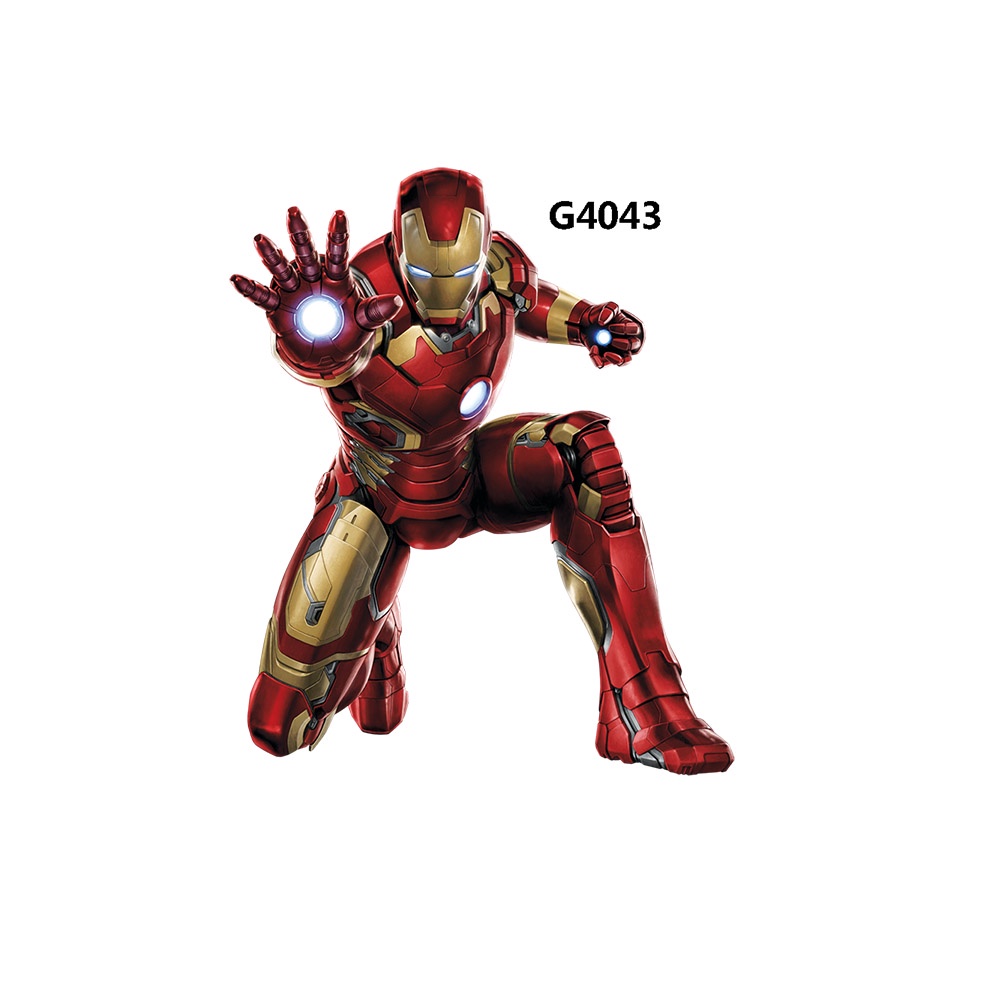 Funny Iron Man Car Stickers And Decals Motorcycle Car Styling Accessories |  Shopee Philippines