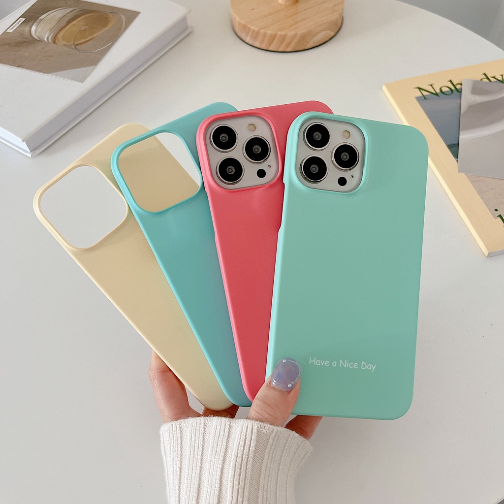 film-case-simple-frosted-4-colors-mobile-phone-shell-dustproof