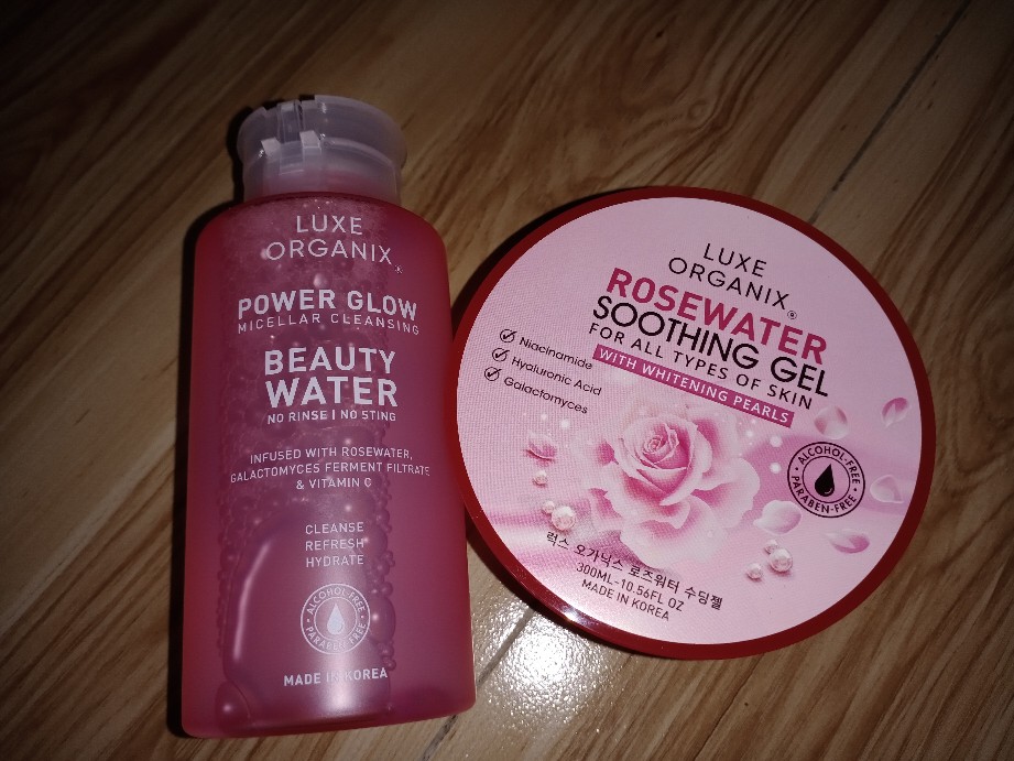 luxe organix micellar water