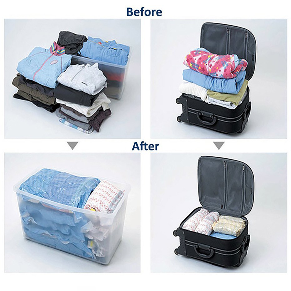 compression bags for packing clothes