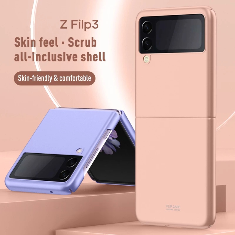 Samsung Galaxy Z Flip 3 5g Frosted Slim Hard Matte Pc Case Samsung Galaxy Z Fold 3 2 5g Z Flip3 Shockproof Cover Shopee Philippines