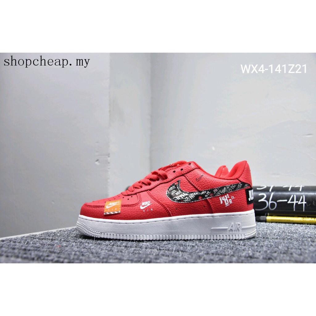 just do it air force 1 red