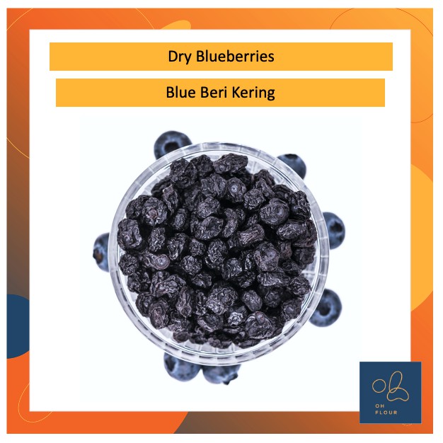 Dried Blueberry Premium Grade Dried Blueberries 100g 250g Shopee
