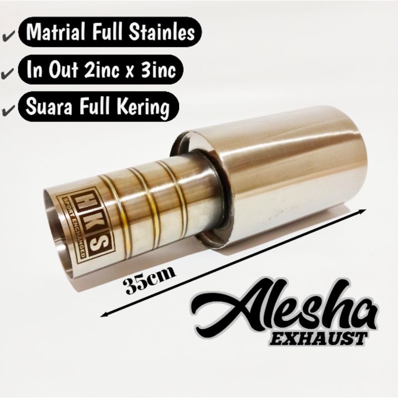 Hks Racing Car Exhaust Titan Full Gahar Sound Shopee Philippines