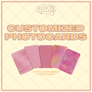 Customized Photocards 250gsm & 300gsm | Akki Studio