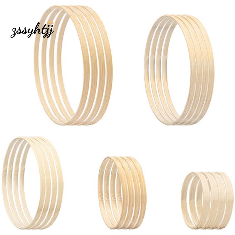 wooden hoops for crafts