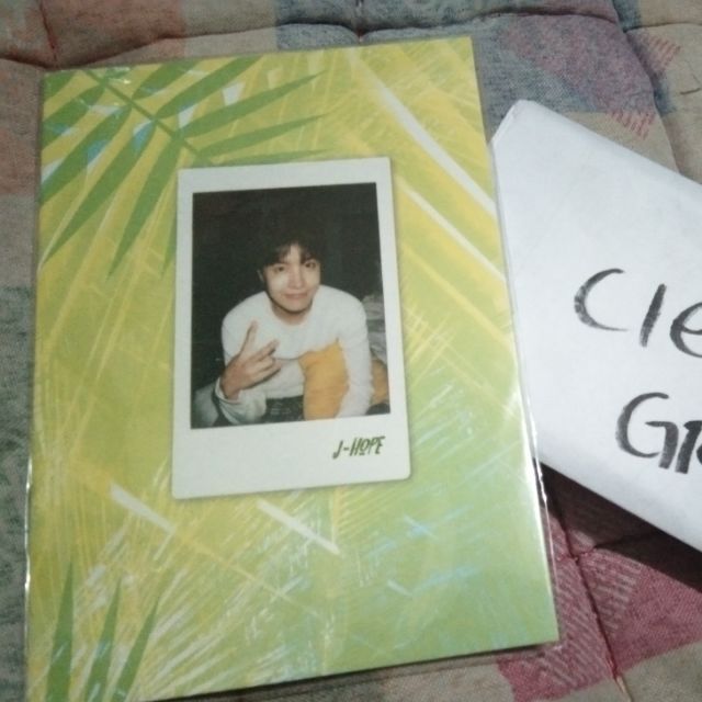 Rare Official Bts Jhope Selfie Book From Summer Package 17 Shopee Philippines