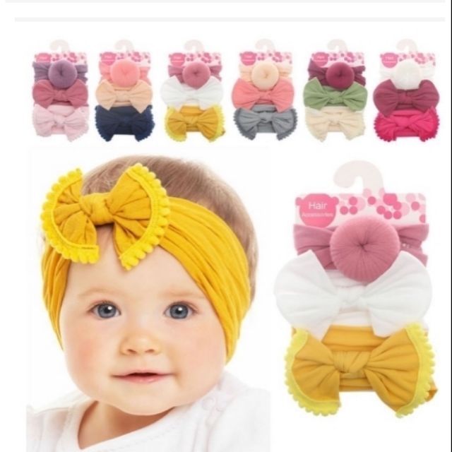 turban bow headband