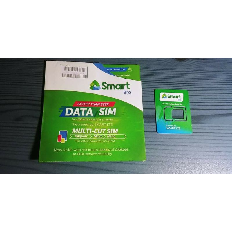 Limited!! SMART BRO SIMCARD 4G/LTE Network Shopee Philippines