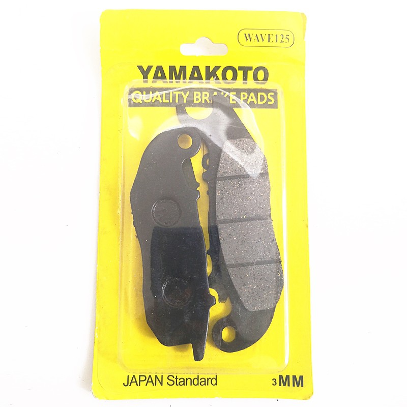 Motor Legend Yamakoto 3MM Honda Wave 125 Brake Pads Made in Japan ...